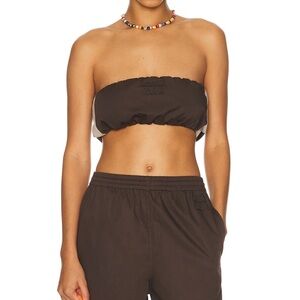 Miu Miu Dark Brown Bandeau Top
SOLD OUT EVERYWHERE ‼️SS2026